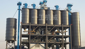 唐山潤泓干混砂漿設備正式投產